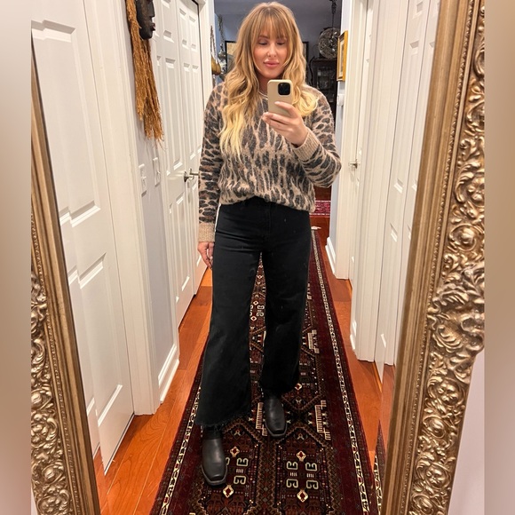 Black leather harness boots - Picture 8 of 11